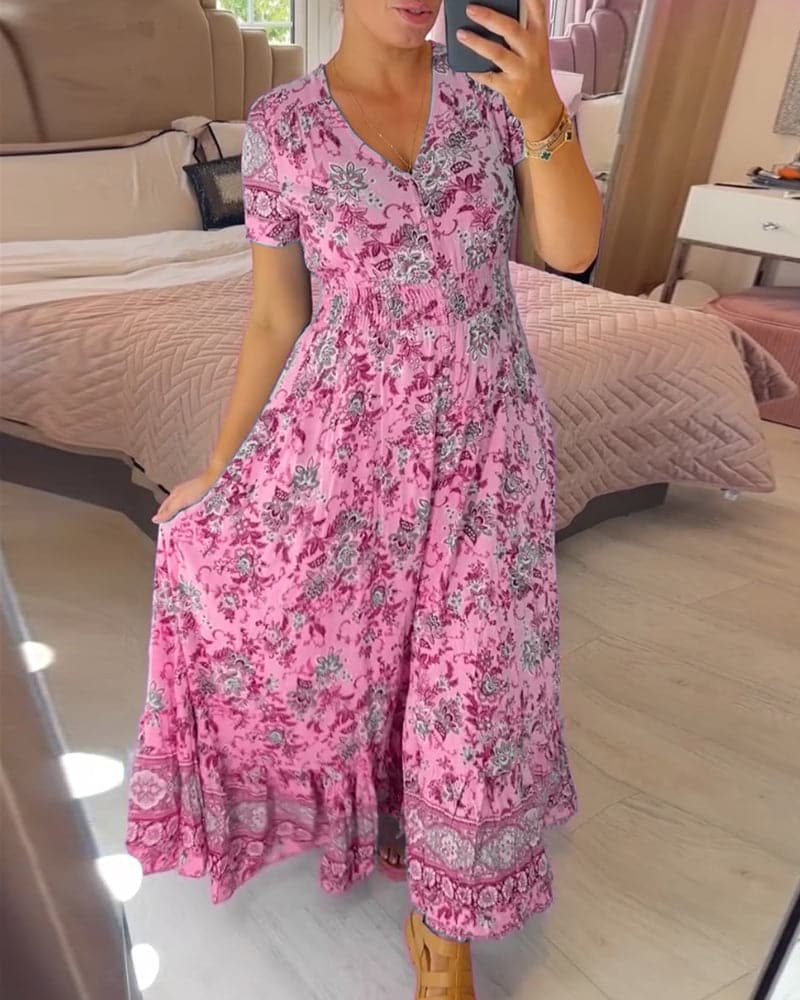 EP | Maxi-robe bohème florale