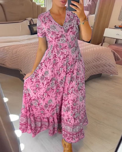 EP | Maxi-robe bohème florale