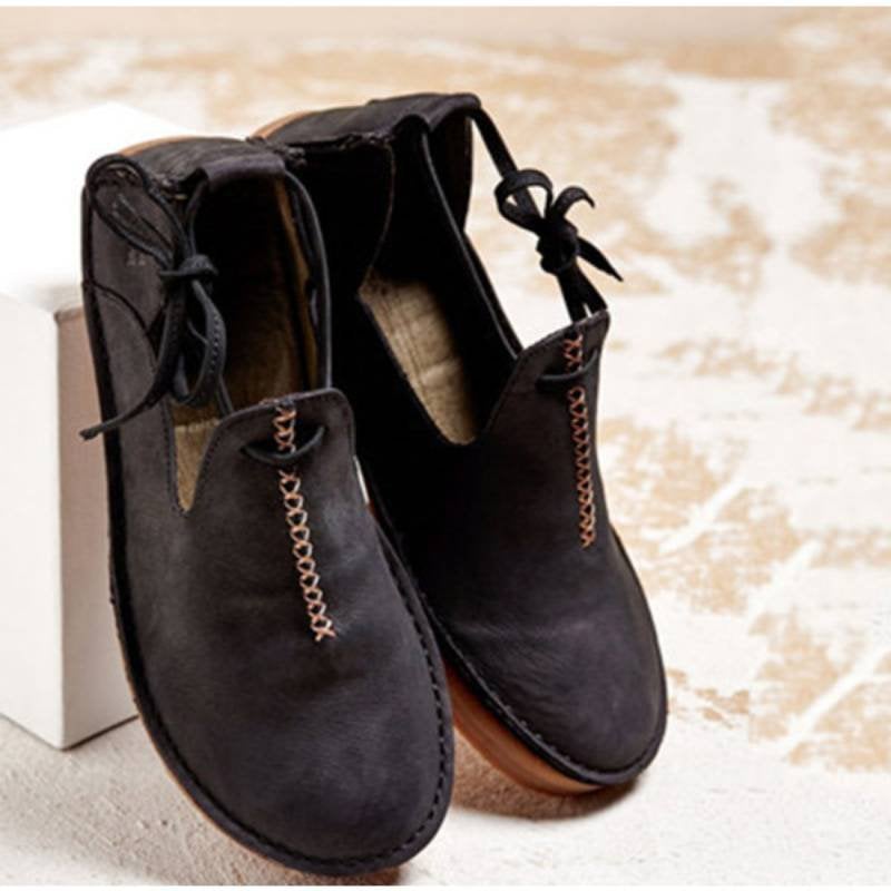 ND | Moafers vintage décontractés avec lacets