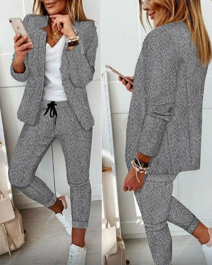 ND | Ensemble blazer deux pièces chic