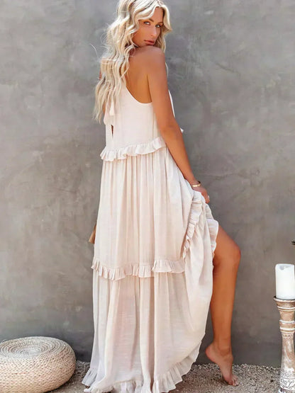 EP | Effortless Ruffle Maxi-robe
