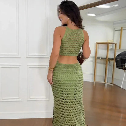 EP | robe maxi élégante avec découpes