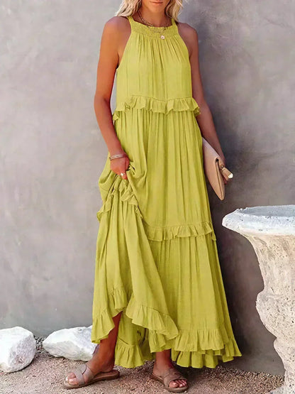 EP | Effortless Ruffle Maxi-robe