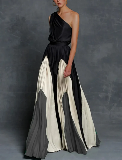 EP | maxi robe femme one shoulder