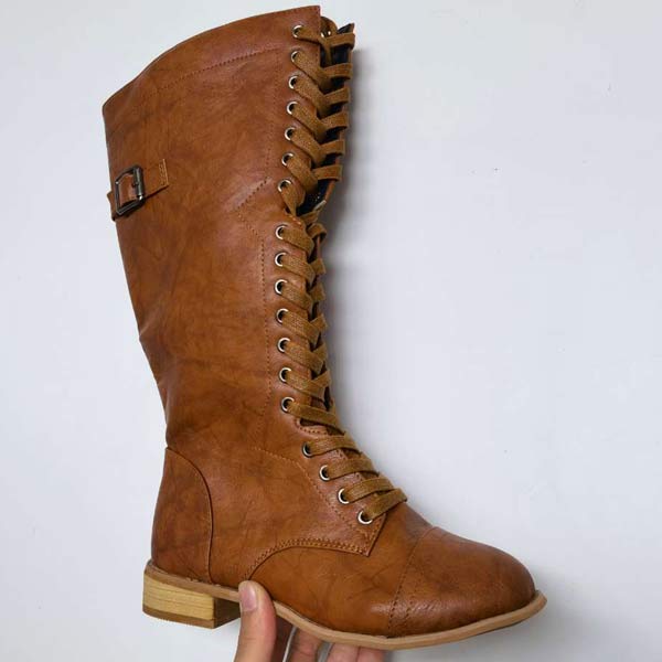 ND | Bottes à lacets vintage