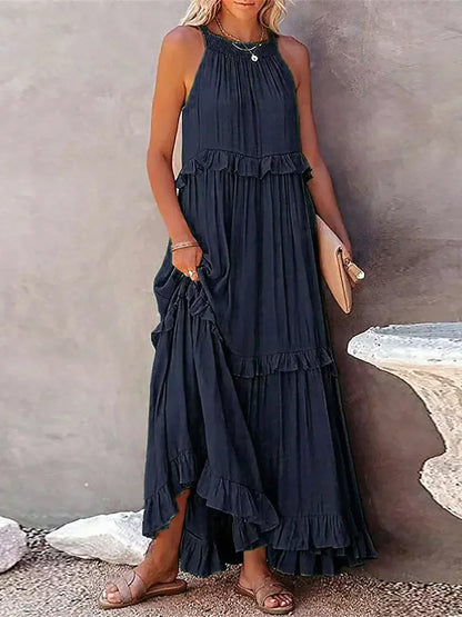 EP | Effortless Ruffle Maxi-robe