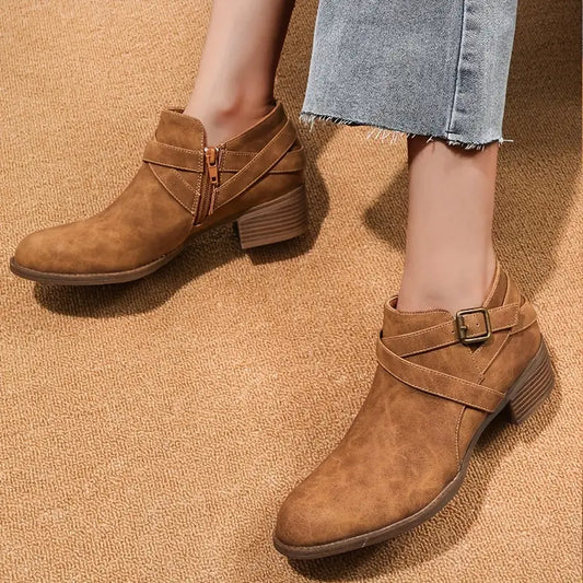 EP | BOTTES POUR FEMMES AVEC FERMETURE ÉCLAIR LATÉRALE