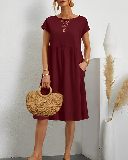 ND | Robe midi avec poche latérale