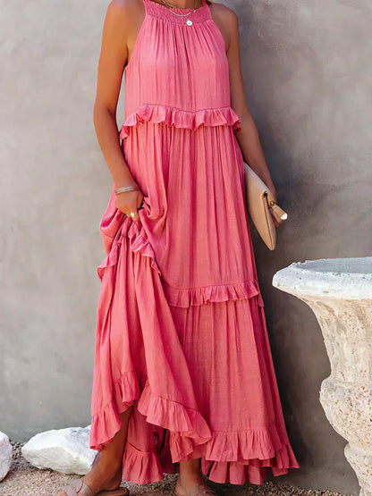 EP | Effortless Ruffle Maxi-robe