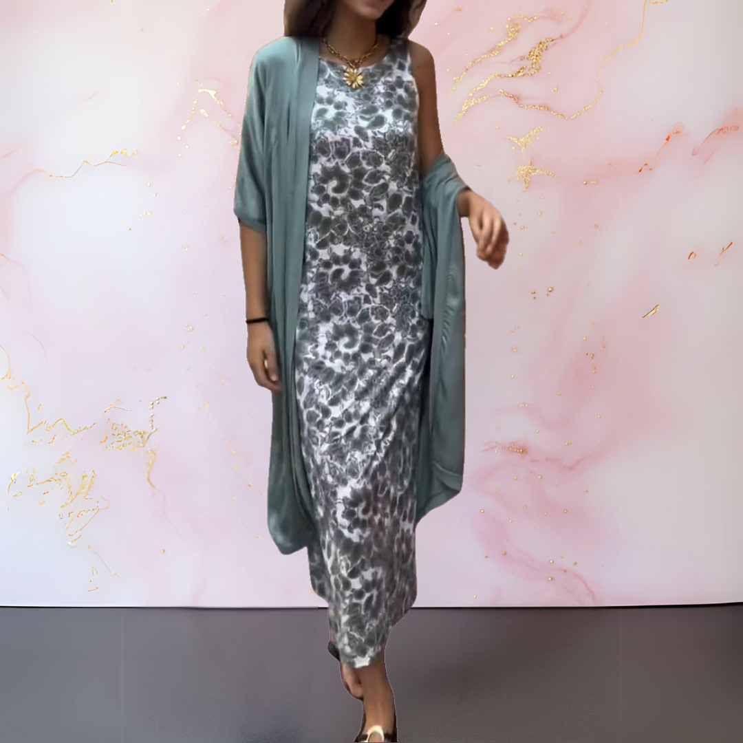EP | Robe élégante avec cardigan