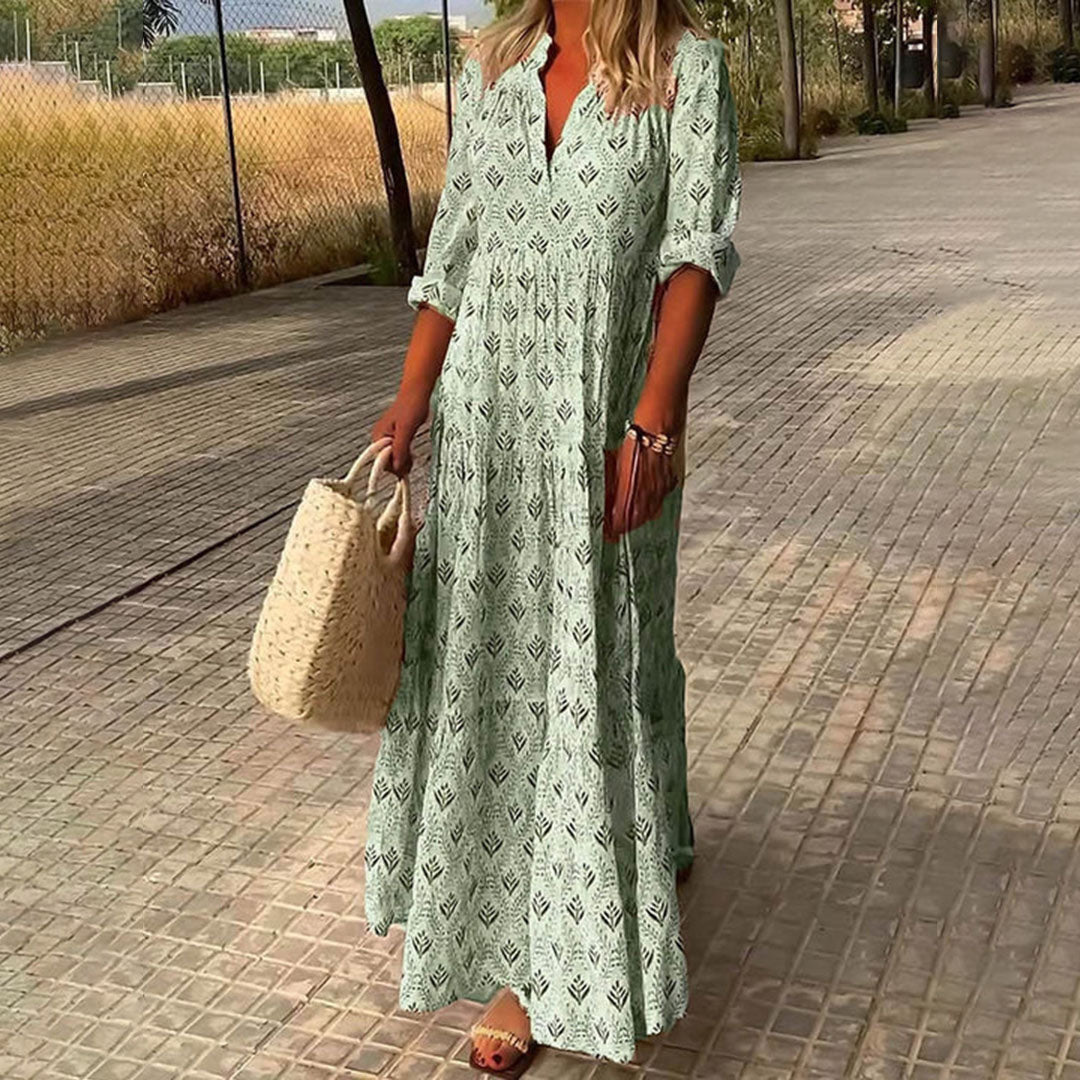 EP | robe longue élégante de style boho pour femmes