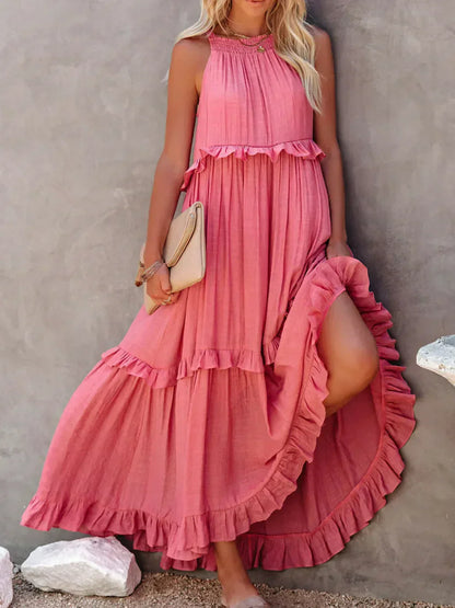 EP | Effortless Ruffle Maxi-robe