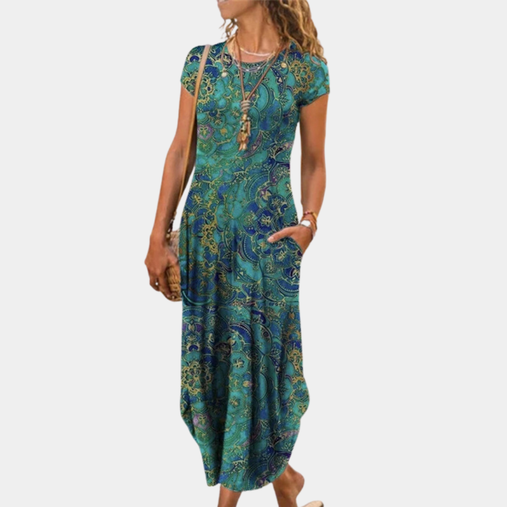 EP | robe longue raffinée et détaillée pour femme