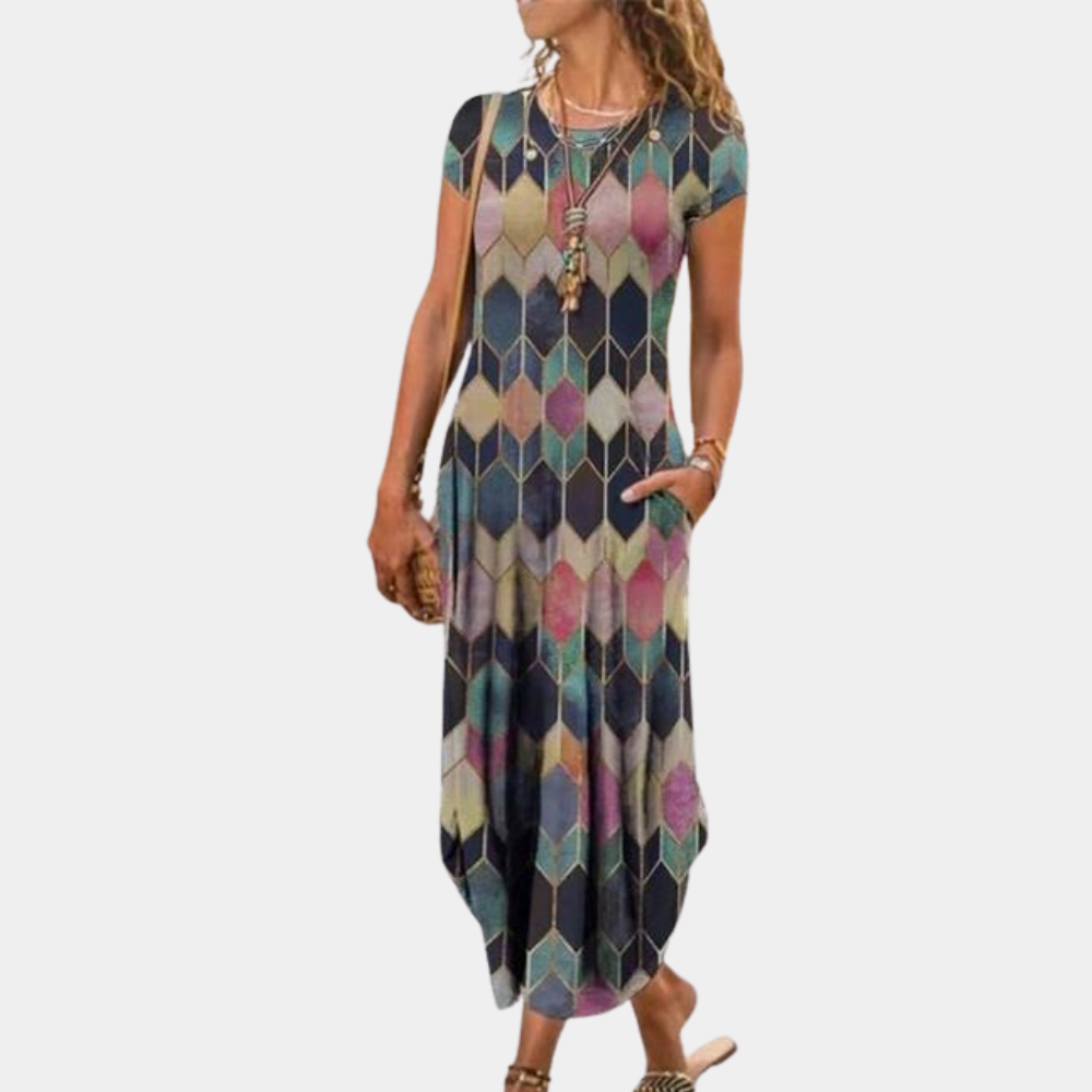 EP | robe longue raffinée et détaillée pour femme