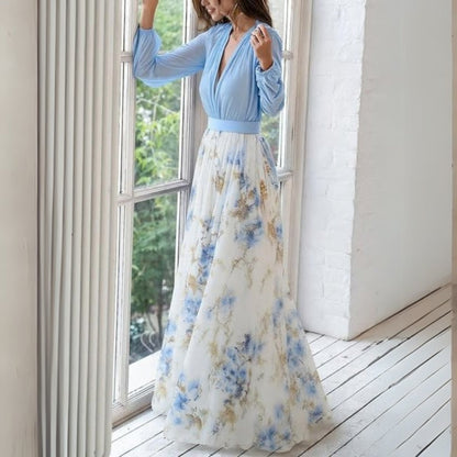 EP | Maxi-robe élégante à fleurs