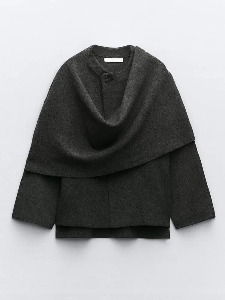 EP | Manteau écharpe élégant
