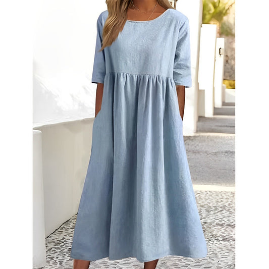 ND | Robe midi unie