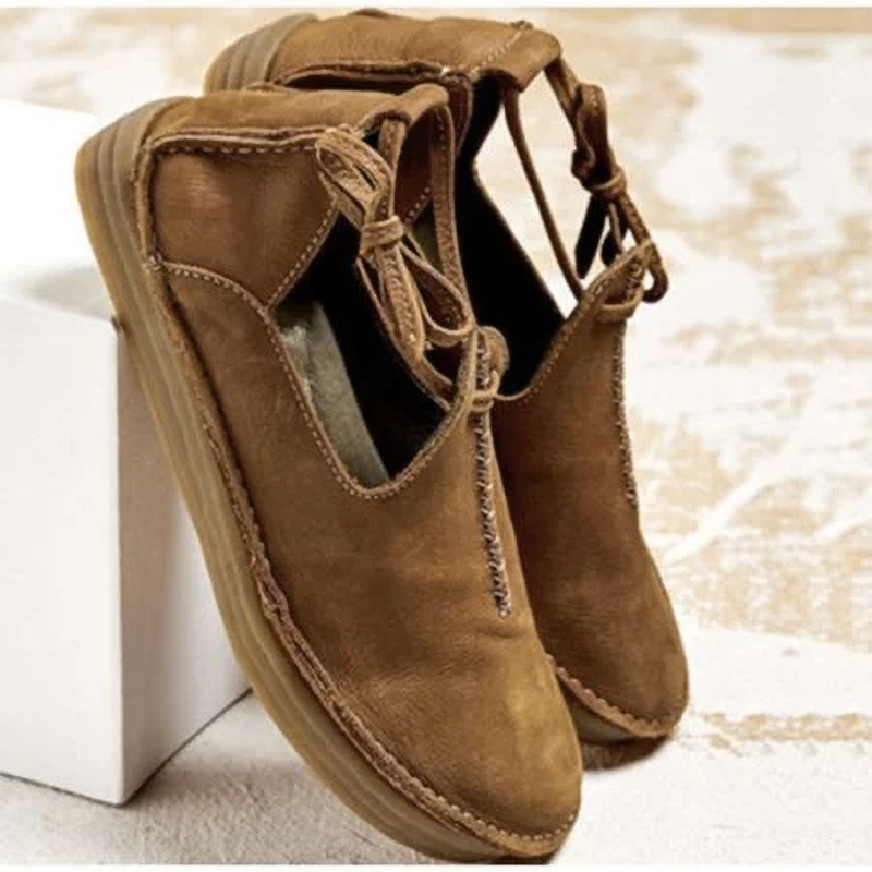 ND | Moafers vintage décontractés avec lacets