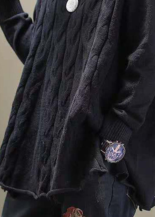 ND | Elégant pull-over à col torsadé