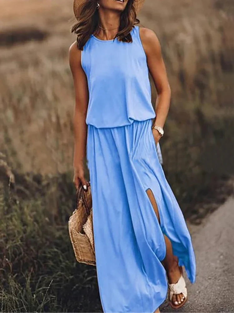 EP | Robe maxi | Robe maxi élégante | Robe maxi confortable | Robe maxi d'été