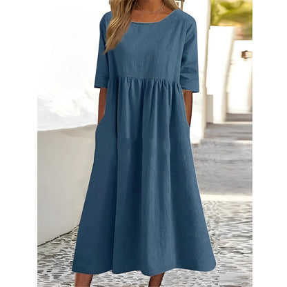 ND | Robe midi unie