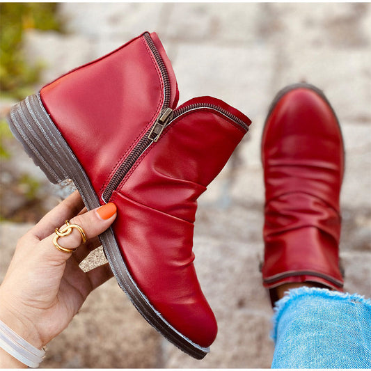 EP | BOTTES POUR FEMMES AVEC FERMETURE ÉCLAIR ET PROTECTION DE LA CHEVILLE 2023