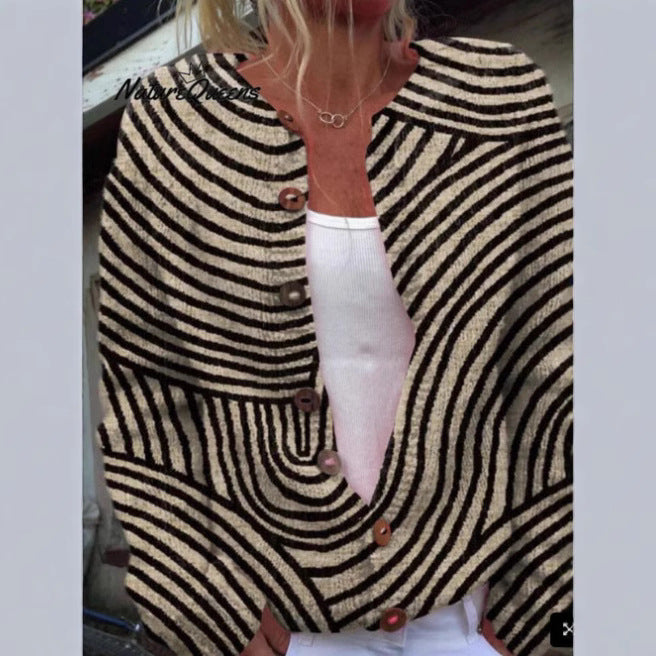 Vibrant et unique Manteau