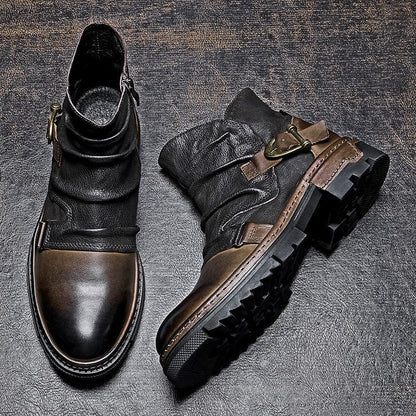 EP | Bottes de motard en cuir Havoc