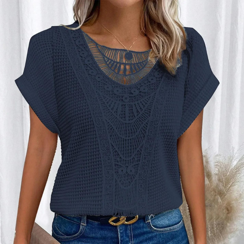 ND | Chemise décontractée à structure gaufrée Riaño™