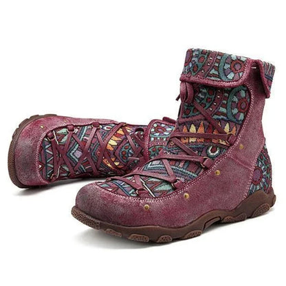 ND | Bottes à lacets boho