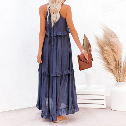 EP | Effortless Ruffle Maxi-robe