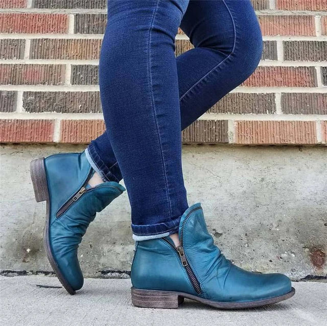 EP | BOTTES POUR FEMMES AVEC FERMETURE ÉCLAIR ET PROTECTION DE LA CHEVILLE 2023