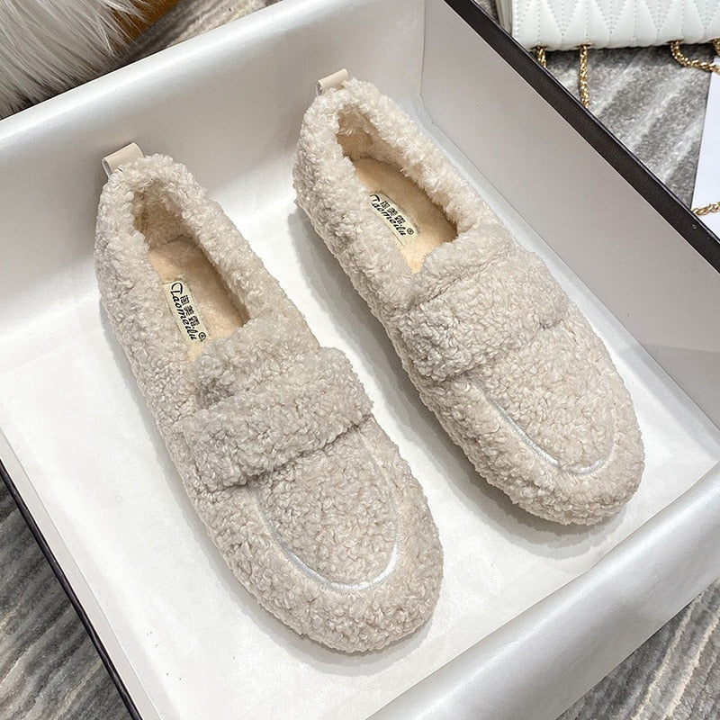 EP | pantoufles en peluche