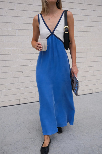 EP | Robe maxi légère avec décolleté en V