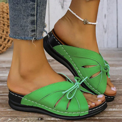 EP | | Sandales confortables avec noeud