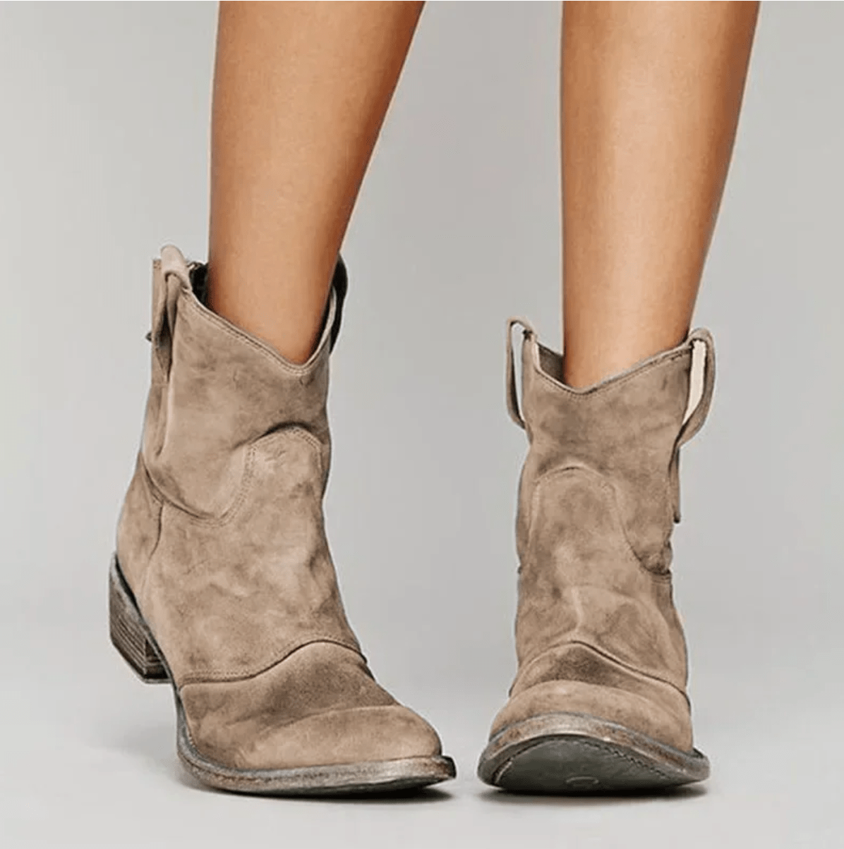 EP | Bottes western en daim