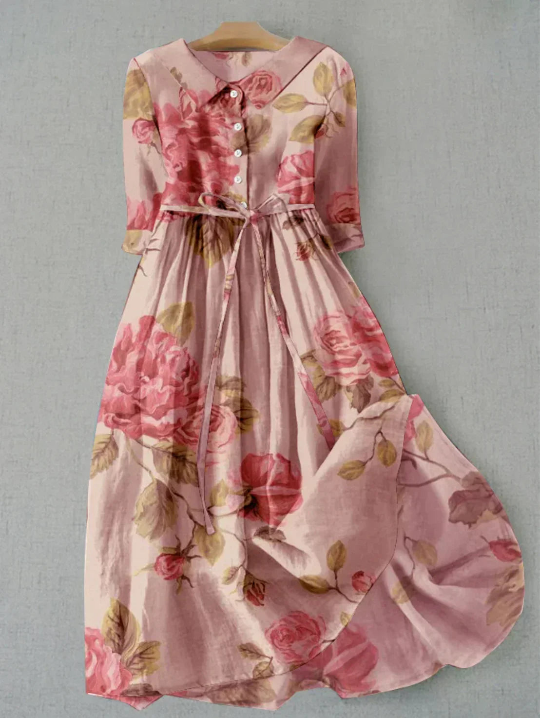 EP | Robe midi avec imprimé floral pastel