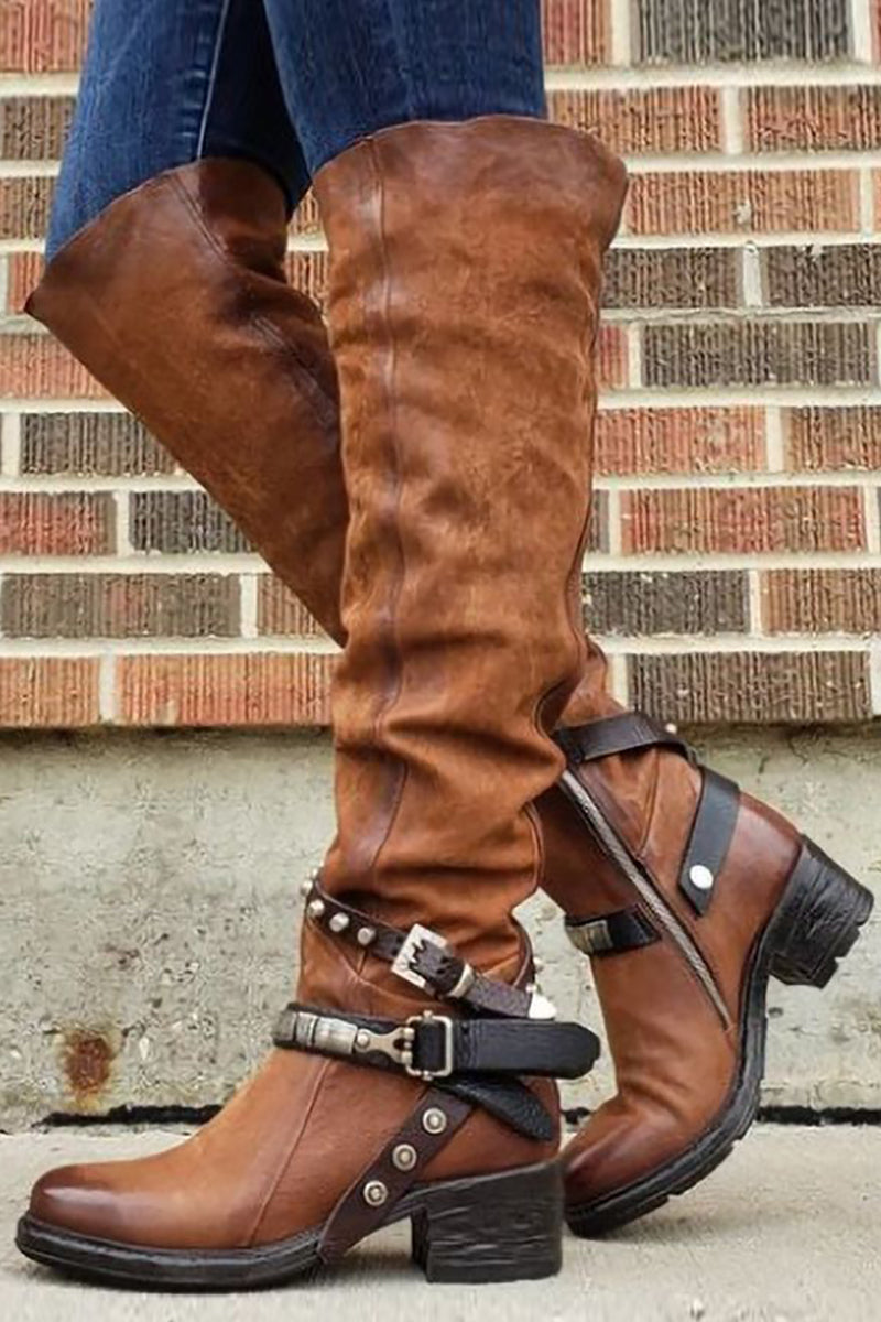 ND | Bottes à la cheville avec boucle