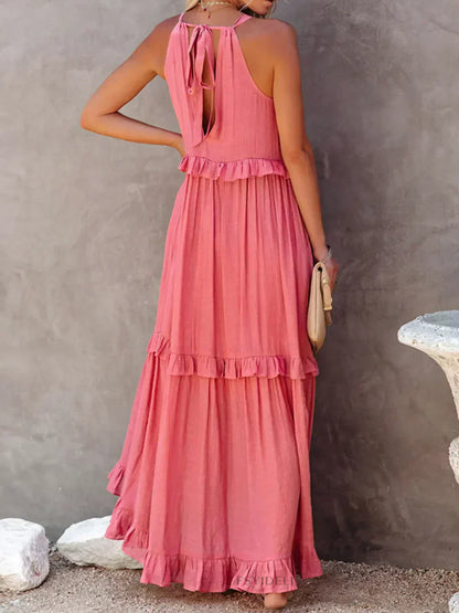 EP | Effortless Ruffle Maxi-robe