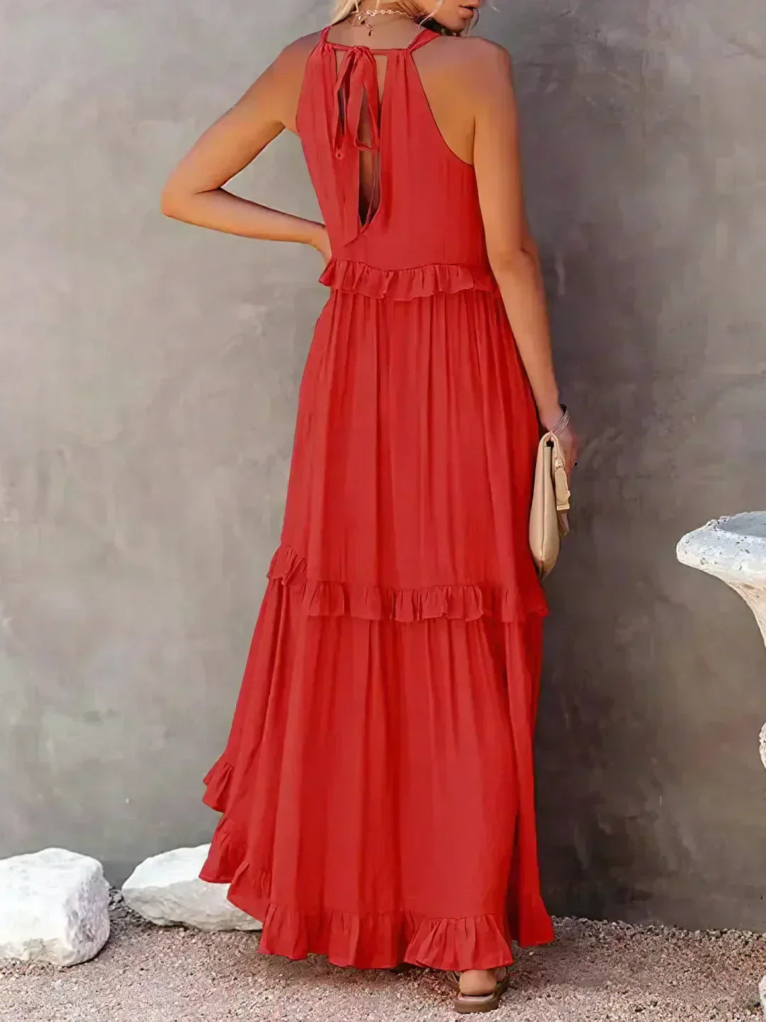 EP | Effortless Ruffle Maxi-robe