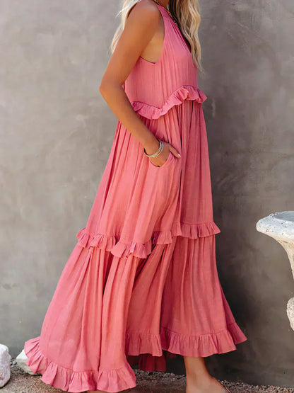 EP | Effortless Ruffle Maxi-robe