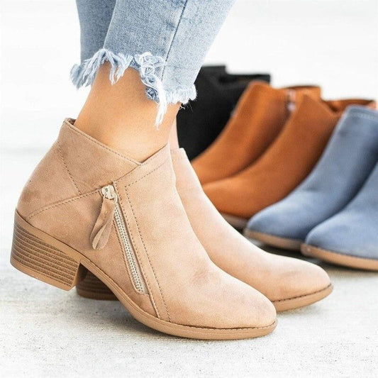 EP | BOTTES D'AUTOMNE ORTHOPÉDIQUES À TALON POUR FEMMES