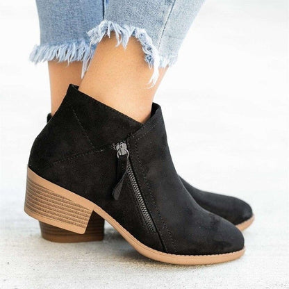 EP | BOTTES D'AUTOMNE ORTHOPÉDIQUES À TALON POUR FEMMES