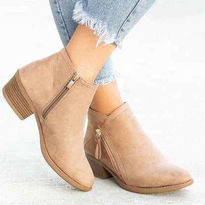 EP | BOTTES D'AUTOMNE ORTHOPÉDIQUES À TALON POUR FEMMES