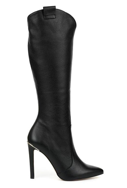EP | | Bottes en cuir élégantes