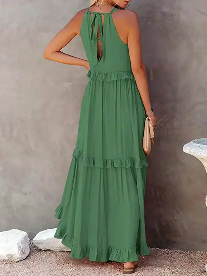 EP | Effortless Ruffle Maxi-robe
