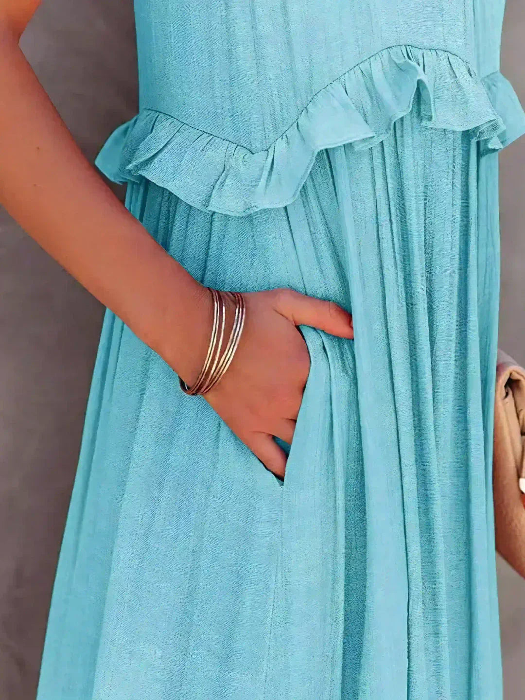 EP | Effortless Ruffle Maxi-robe