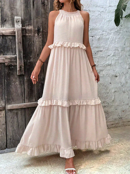 EP | Effortless Ruffle Maxi-robe