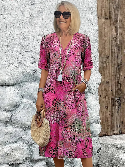 EP | Robe midi vibrante