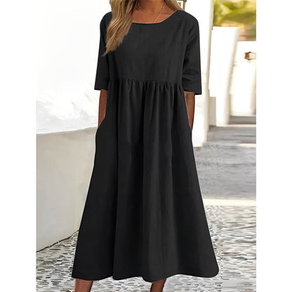 ND | Robe midi unie